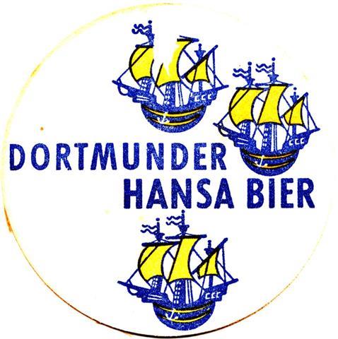 dortmund do-nw hansa kogge 2a (rund215-rechts 3 koggen-blaugelb)